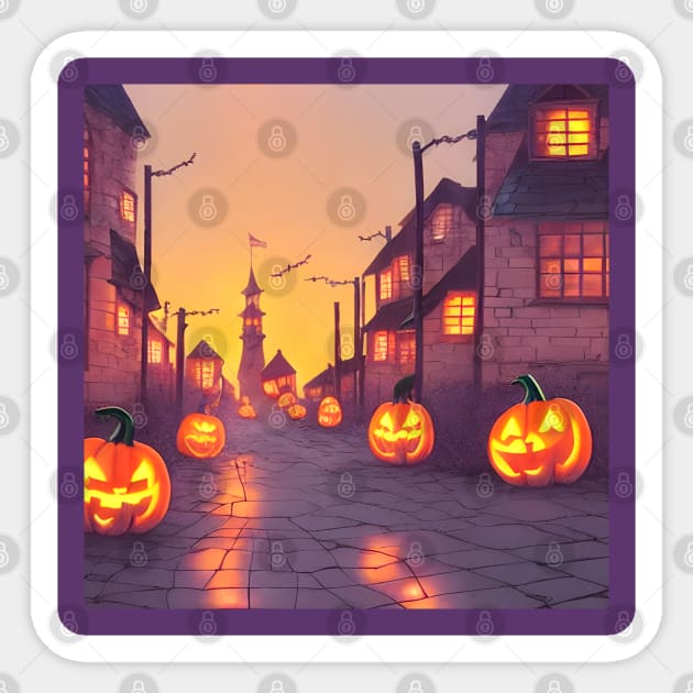 Halloween Faces Having Party Night Spooky Halloween Sticker by DaysuCollege